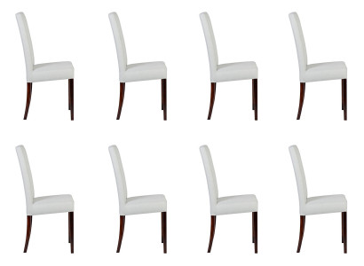 8 sillas silla acolchada diseño salón club asiento respaldo juego sillón nuevo