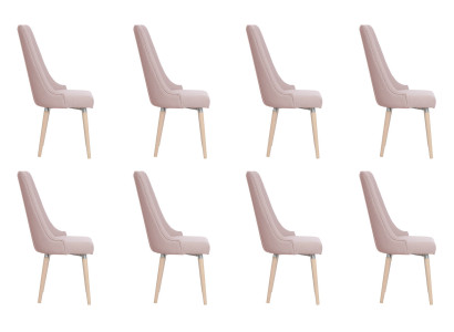 8 sillas Silla Acolchado Diseño moderno Juego de apoyabrazos Sofá Sillón Totalmente nuevo