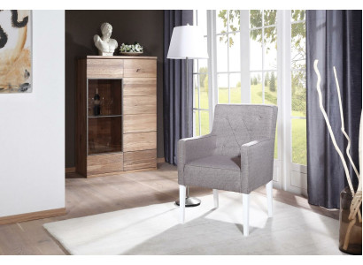 Chesterfield sillón sillas silla tapizada asiento tela terciopelo madera genuina