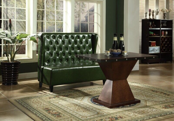 Sofá Chesterfield Banco Sofá Banco Verde Sala de Espera Sala de Estar Oficina Sofás Nuevos