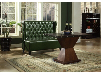 Sofá Chesterfield Banco Sofá Banco Verde Sala de Espera Sala de Estar Oficina Sofás Nuevos