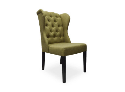 Silla de diseñador Chesterfield, silla con reposabrazos tapizada, sillas, sillones nuevos para el comedor Jack.