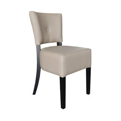 Silla de diseñador lujosa sillón tapizado sillas respaldo asiento comedor sala de estar.