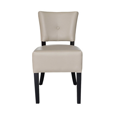 Silla de diseñador lujosa sillón tapizado sillas respaldo asiento comedor sala de estar.