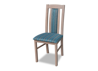 Lujo Diseño Silla Sillas Asiento Respaldo Oficina Madera Comedor Maciza