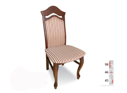 MADERA MACIZA SILLA DE MADERA MODERNA BEIGE DISEÑO SILLA DE COMEDOR DECORATIVA DE COCINA