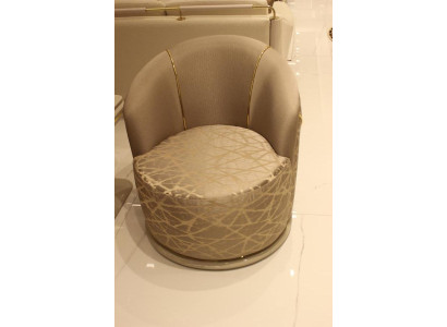 Sillón de relax de lujo moderno para club de televisión, diseño de asientos acolchados de mobiliario de hotel.