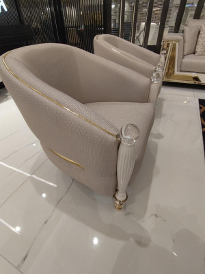 Sillón Tapizado Asiento Diseño Sillón Sofá Reláx Tela Diseño Moderno Sillón Nuevo