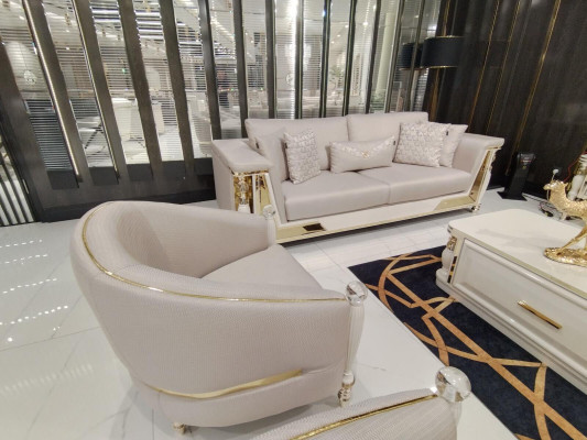 Sillón Tapizado Asiento Diseño Sillón Sofá Reláx Tela Diseño Moderno Sillón Nuevo