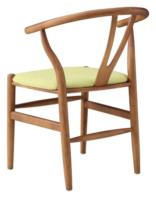 Silla 1x comedor club sillas silla tapizada sillón diseñador madera Lounge Italia