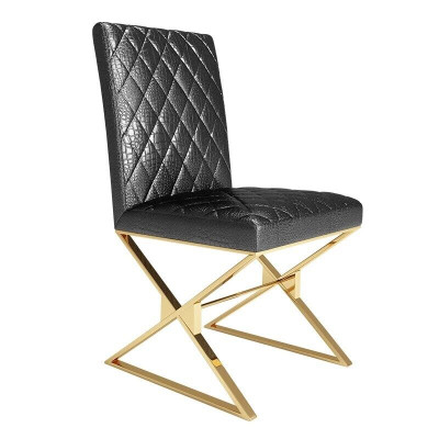Silla 1x comedor Club sillas Sillón Tapizado Metal Lounge Diseñador Nuevo