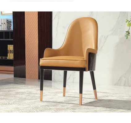 Silla 1x Comedor Acolchado Sillón Butaca Salón Club Cuero Textil Asiento