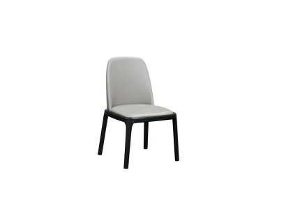 Silla 1x Comedor Acolchado Sillón Lounge Club Textil Cuero Tejido de TV