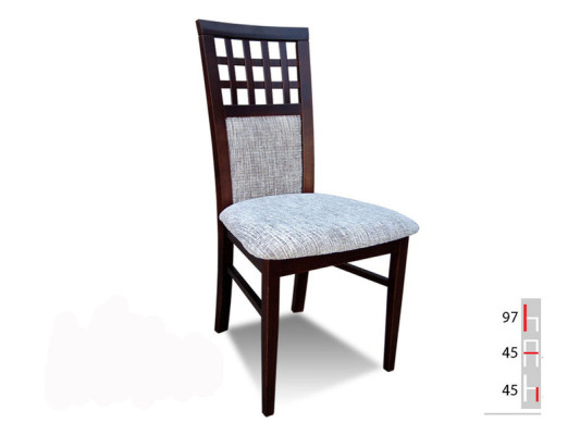 SILLA SILLA DE COMEDOR DE MADERA MACIZA DISEÑADOR SILLA DE CUERO