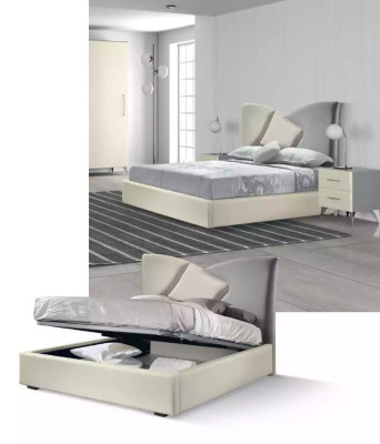 Cama Cama doble Dormitorio Muebles Camas Estilo italiano Mobiliario