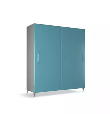 Armario moderno para dormitorio, armario, armarios turquesa verde.