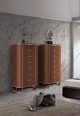 Cómoda Diseño Dormitorio Moderno 2x Cómodas Elegante Aparador