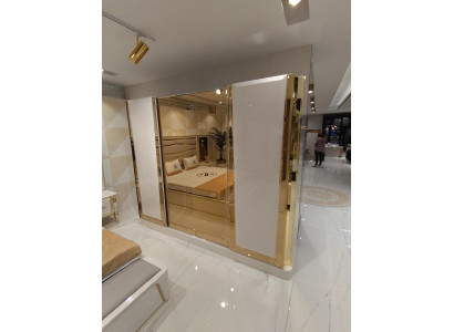 Armario de dormitorio moderno, armario de madera, nuevo mobiliario, armarios nuevos.