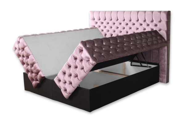Dormitorio Cama Camas Acolchado Doble Matrimonio Hotel Lujo Cuero Moderno