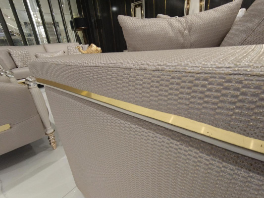 Conjunto de sofás 3+3+1+1 + mesa de centro + aparador moderno nuevo