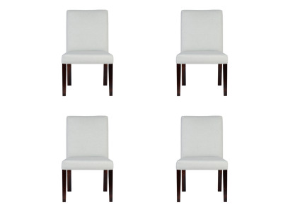 4x sillas silla cojín diseño lounge club asiento respaldo conjunto sillón nuevo