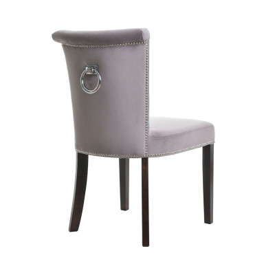 6x Sillas de diseño con cojines para asiento, juego de sillas estilo lounge para sillón club.
