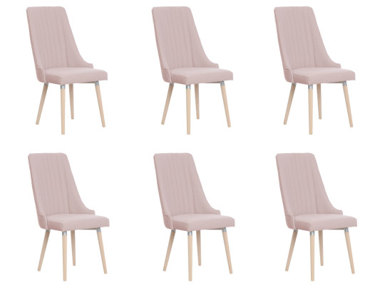 6 sillas Silla Acolchado Conjunto de diseño moderno Sofá Silla Completamente nuevo