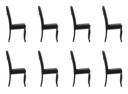 8x sillas Chesterfield silla tapizada sillón silla diseño asiento conjunto de club nuevos.