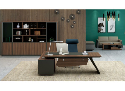 Archivo de oficina estante armario madera estantes - Acondicionamiento de la oficina bufete