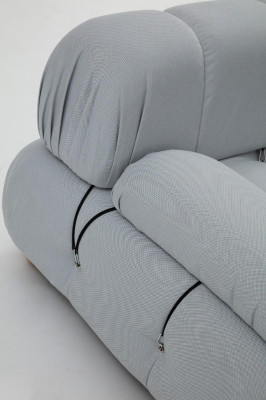 Salón sofá esquinero sofá tela sofás esquina gris moderno diseño de poliéster.