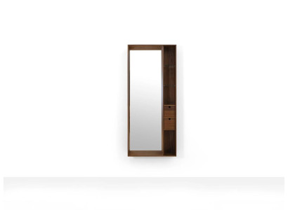 Mueble de armario de lujo moderno de diseño para el pasillo de madera nuevo.