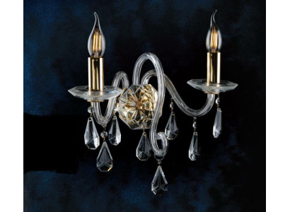 Aplique de pared Bohemia Lámpara de araña estilo antiguo Aplique de pared Nueva Lámparas