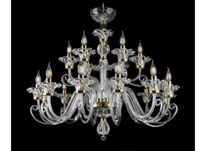 Bohemia luces de techo modernas lámpara de cristal de lámpara de techo de oro de araña