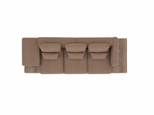 Sofá de tres plazas para la sala de estar Sofá tapizado Sofás de diseño Muebles tapizados Tela Nuevo