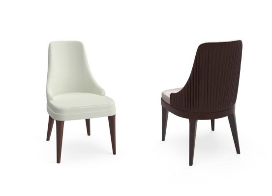 Silla de comedor tapizada de lujo silla de respaldo silla de sala de estar nueva