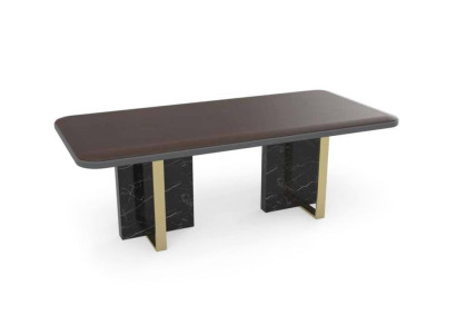 Mesa de comedor moderna Diseño de lujo de mesa de salón comedor Nuevo