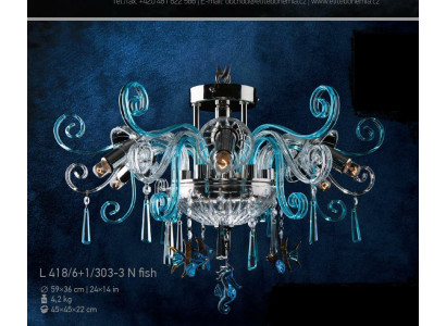 Cristal Lámpara Lámparas Lámpara de techo Candelabro Lámpara Bohemia