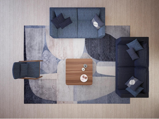 Conjunto de sofás de dos plazas Sofá Sillón Sofá tapizado moderno Sofá de tela Nuevo