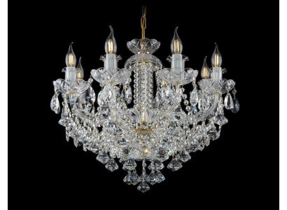 Lámpara de araña de corona lámpara de techo lámparas de cristal iluminación clásica luces de lámpara