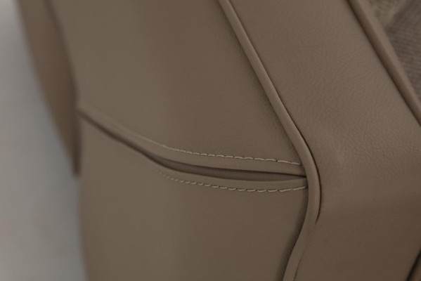 Conjunto de sofás 4 plazas sillón de 4 plazas moderno tela beige set de diseño