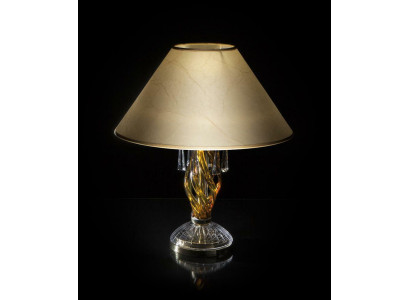 Lámpara de cristal Lámpara de mesa de oficina Mesa Élite Bohemia Base Mesita de noche Nueva