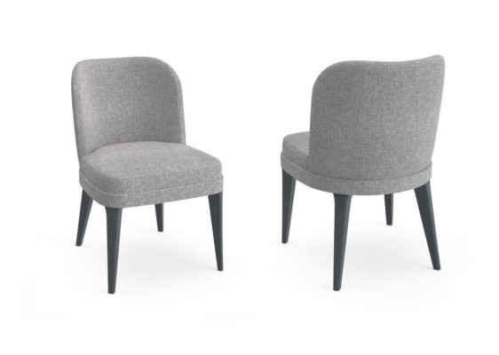 Silla de comedor de lujo moderna, sillas de diseño textil, silla de muebles, sillón.