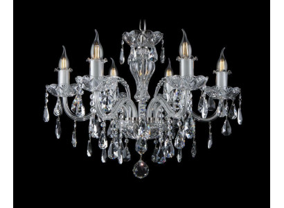 Lámpara de araña de cristal de Bohemia de techo colgante