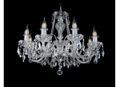 Soporte de vela de corona Lámpara Lámparas Lámparas de cristal Iluminación Cubierta de luz Bohemia