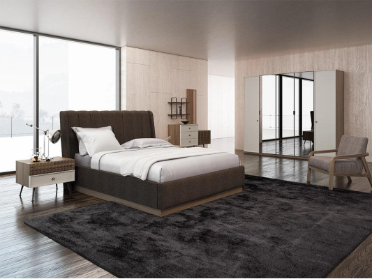 Armario de lujo de dormitorio de madera Armario Nuevo Moderno Muebles Diseñador