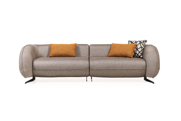 Sofá tapizado Diseñador de tres plazas Sofá de 3 plazas Muebles modernos para la sala de estar