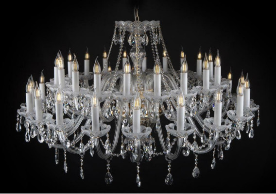 Lámpara de araña de cristal Bohemia - Lámpara colgante - Lámpara de techo