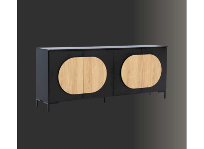 Cómoda gris, lujo, mueble aparador, armario, dormitorio, cómodas, armarios, elegante.