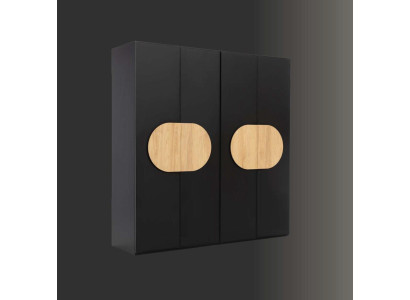Armario Gris de Lujo en Madera Diseño de Armario de Dormitorio
