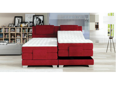 BOXSPRING CAMA DISEÑO COLCHÓN TOPPER MUELLES CAMA DOBLE CAMA TAPIZADA ELÉCTRICA